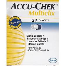 ACCU-CHEK MULTICLIX LANCETS 24s
